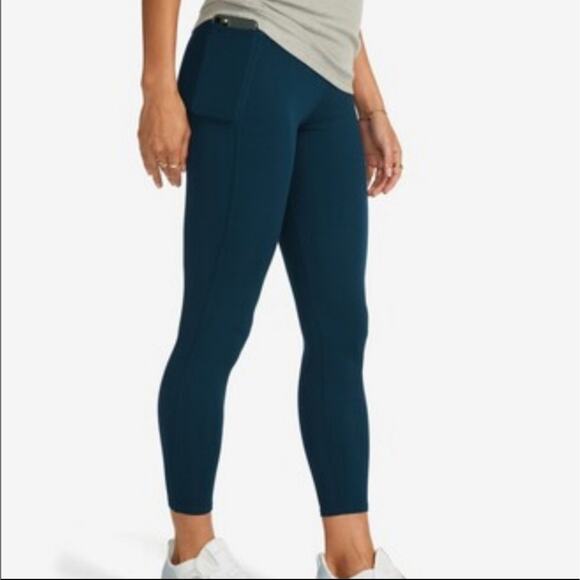 AMERICAN GIANT High Rise Blue Athletic Leggings Activewear Sportswear Size 6 - Picture 9 of 15